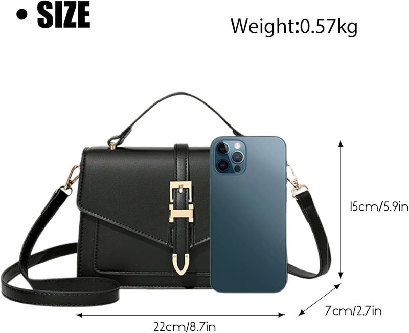 Travistar Store Crossbody Bags for Women Trendy - Small Cross Body Purse Shoulder Bag Leather Handbags Evening Clutch with 2 Straps - Image 4